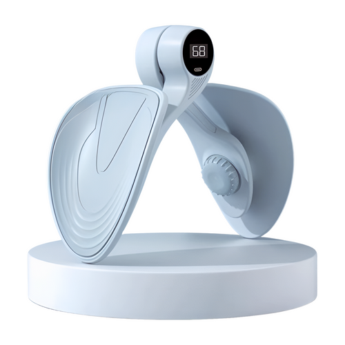Pelvic floor trainer with butterfly design and EVA pads

