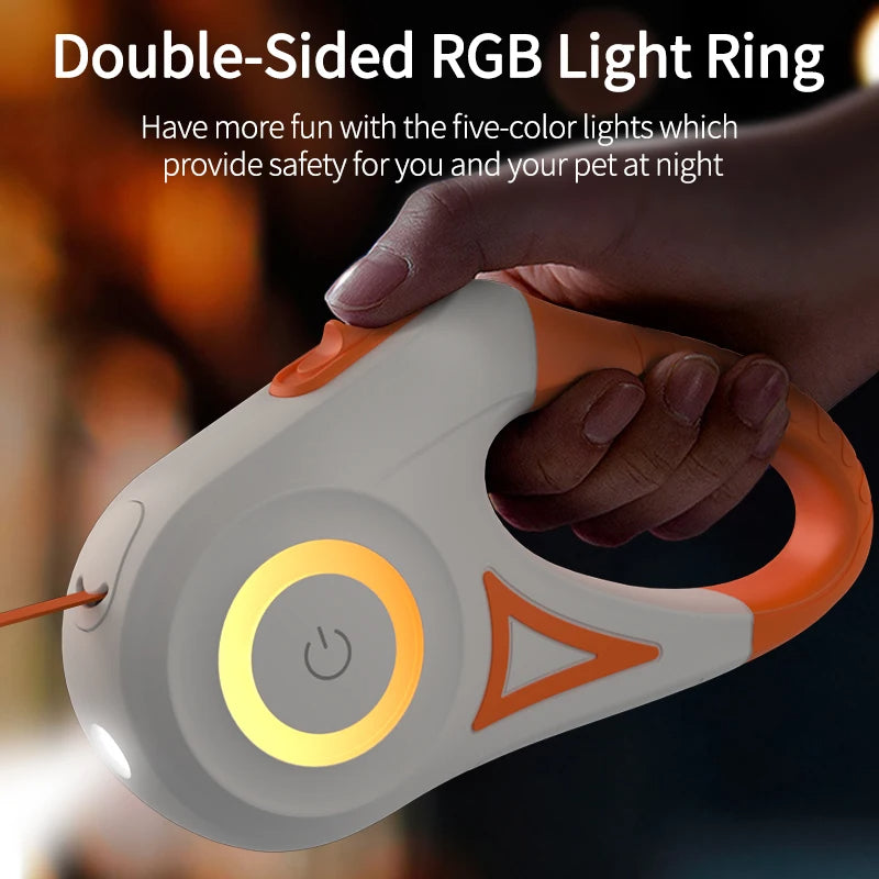 Dog Leash with Camera – Smart Retractable Leash with HD Video Recording