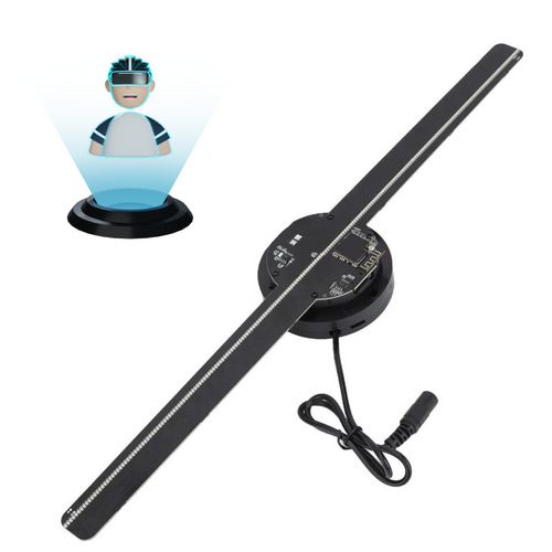 3D Hologram Fan – LED Holographic Display Projector for Advertising & Events