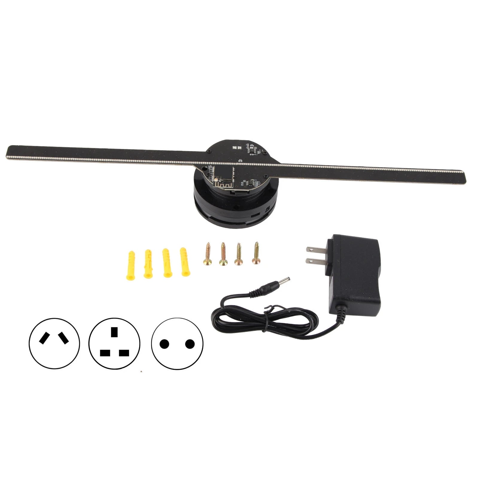 3D Hologram Fan – LED Holographic Display Projector for Advertising & Events