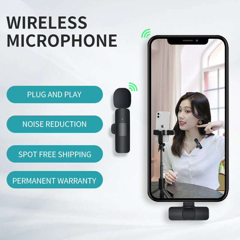 Singer holding K9 wireless microphone during karaoke.