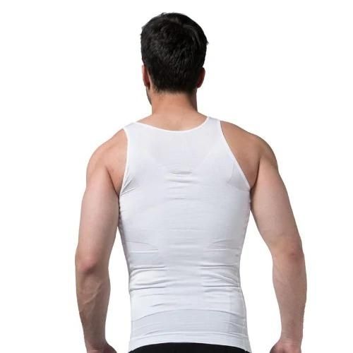 Person wearing a self‑heating waist brace during a workout
