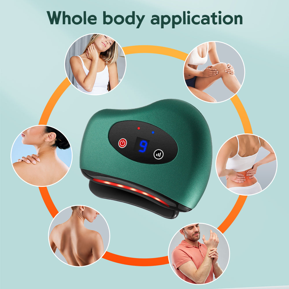 Gua Sha Device – Electric Heated Facial & Body Massager for Skin Care & Relaxation