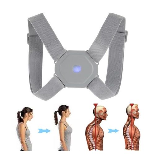 Smart Vibrating Posture Corrector – Adjustable Back Brace with Real-Time Slouch Alerts