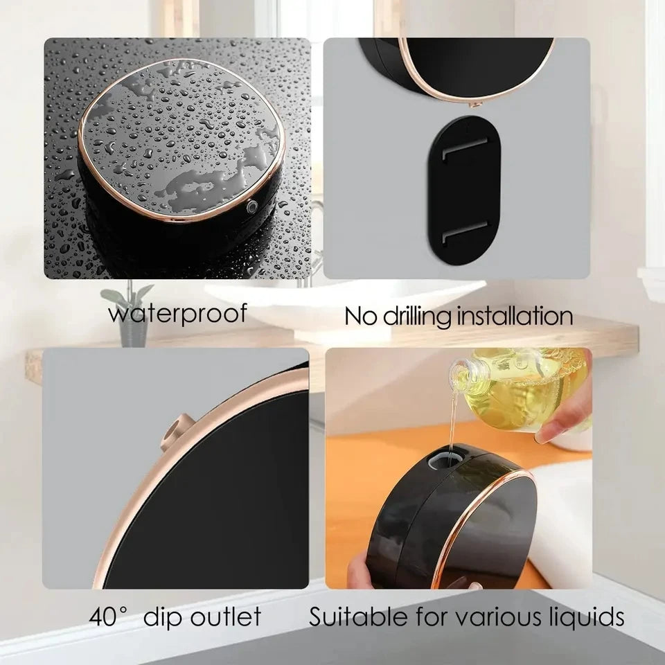 Touchless Foaming Soap Dispenser – Automatic Infrared Sensor with Adjustable Volume & Rechargeable Battery