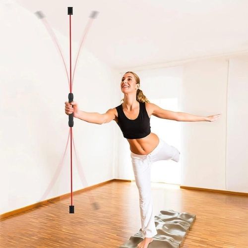 Elastic Fitness Vibration Bar – Full‑Body Training