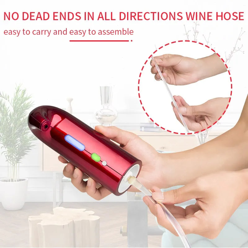 Electric Wine Pump Dispenser – Automatic Wine Pourer & Aerator