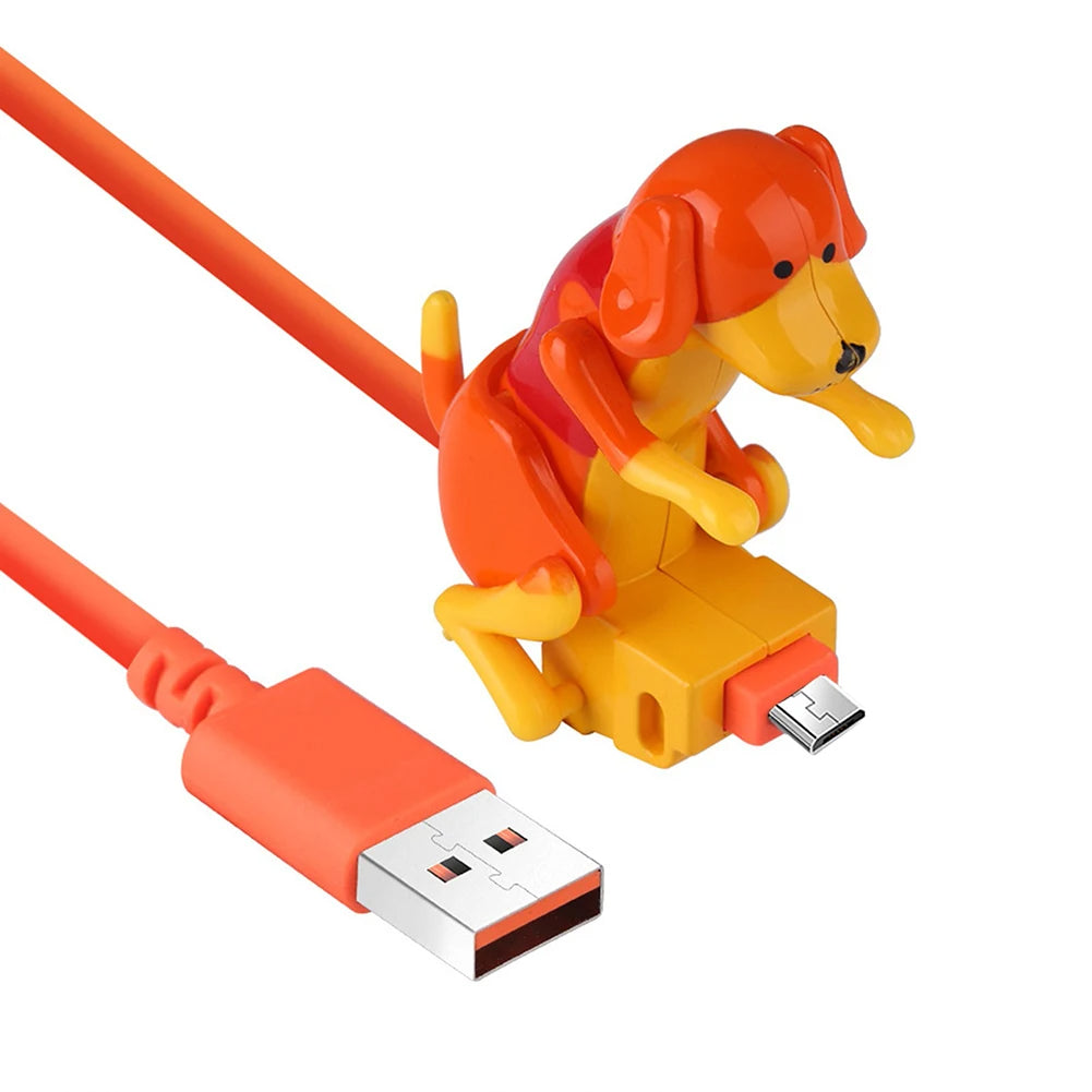 Humping Dog USB Charger – Funny Fast Charging Adapter for Smartphones & Gadgets