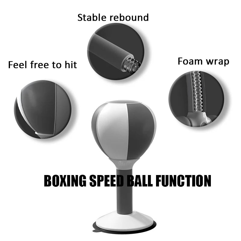 2‑in‑1 Sit‑Up & Boxing Reflex Trainer – Core & Reflex Training
