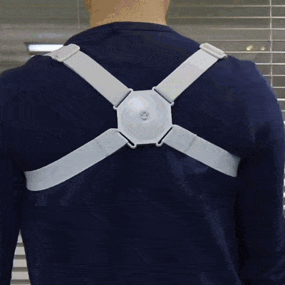 Smart Vibrating Posture Corrector – Adjustable Back Brace with Real-Time Slouch Alerts
