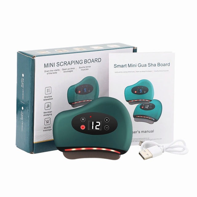 Gua Sha Device – Electric Heated Facial & Body Massager for Skin Care & Relaxation