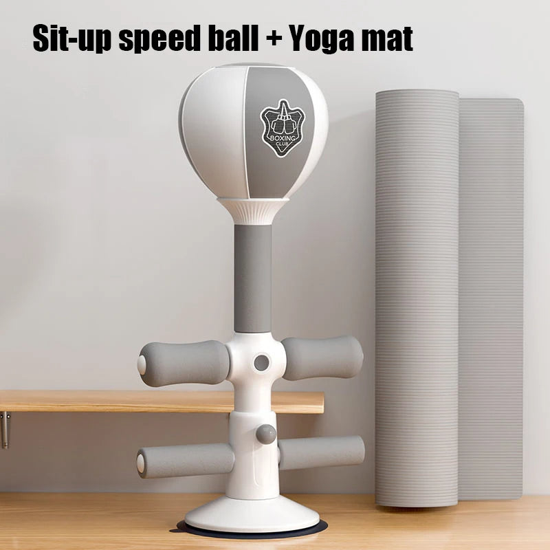 2‑in‑1 Sit‑Up & Boxing Reflex Trainer – Core & Reflex Training