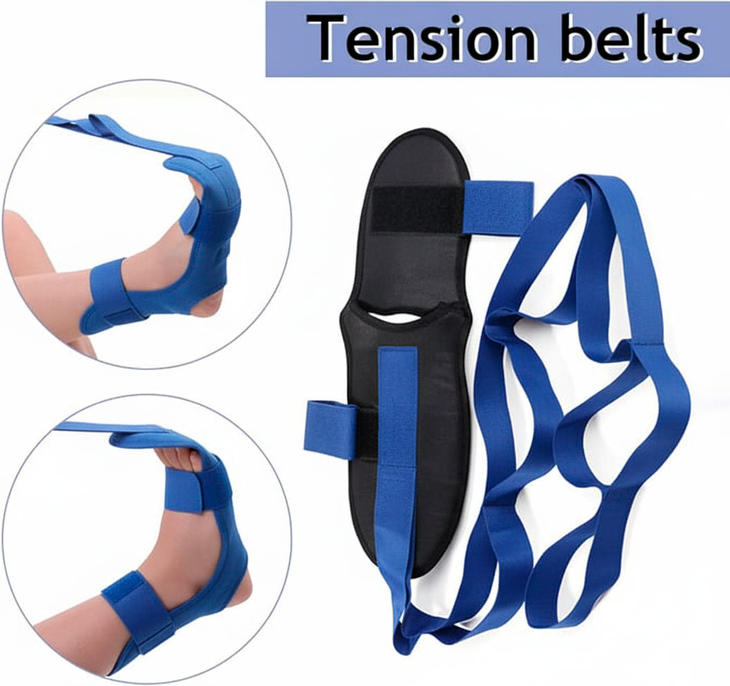 Flexibility Leg Stretcher Strap with Door Anchor