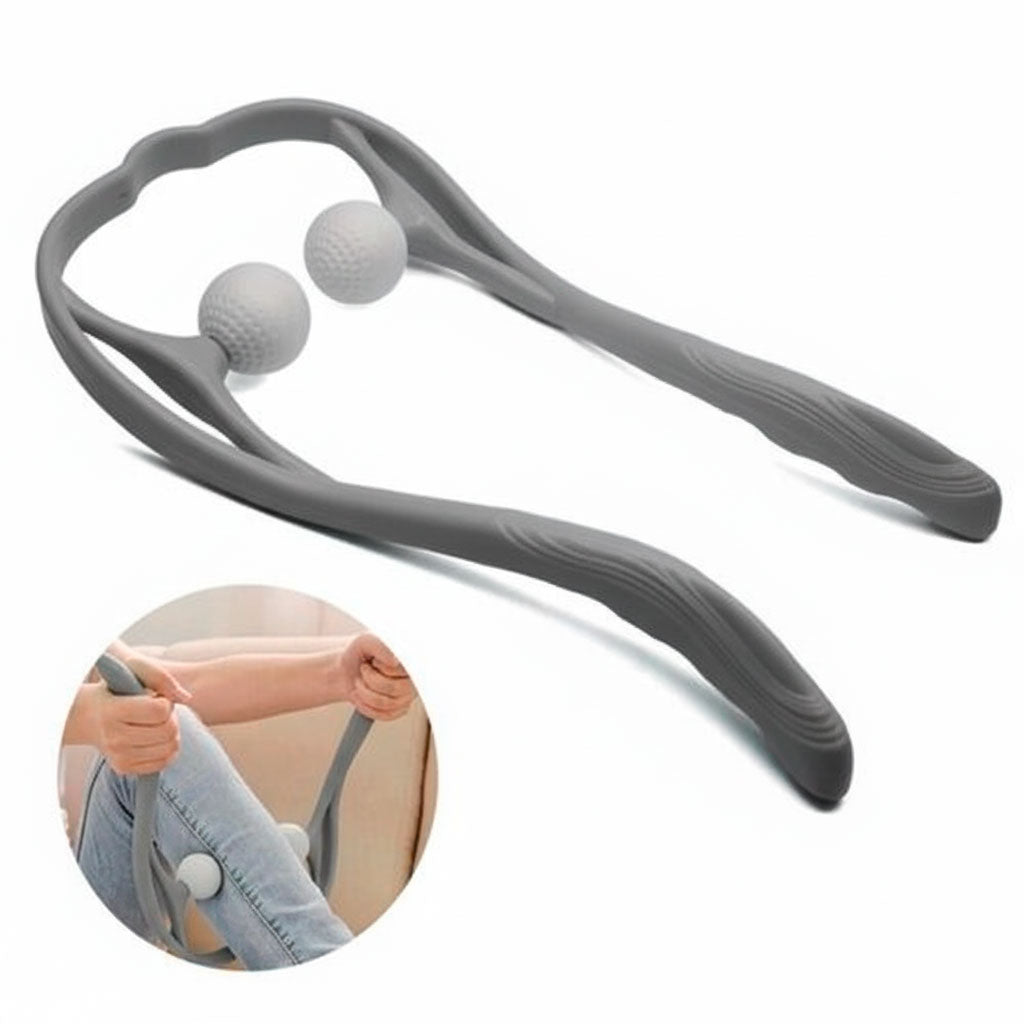 Dual Pressure Point Massager – Neck & Shoulder Relief