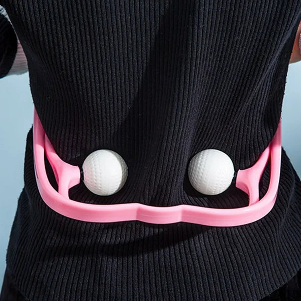 Dual Pressure Point Massager – Neck & Shoulder Relief