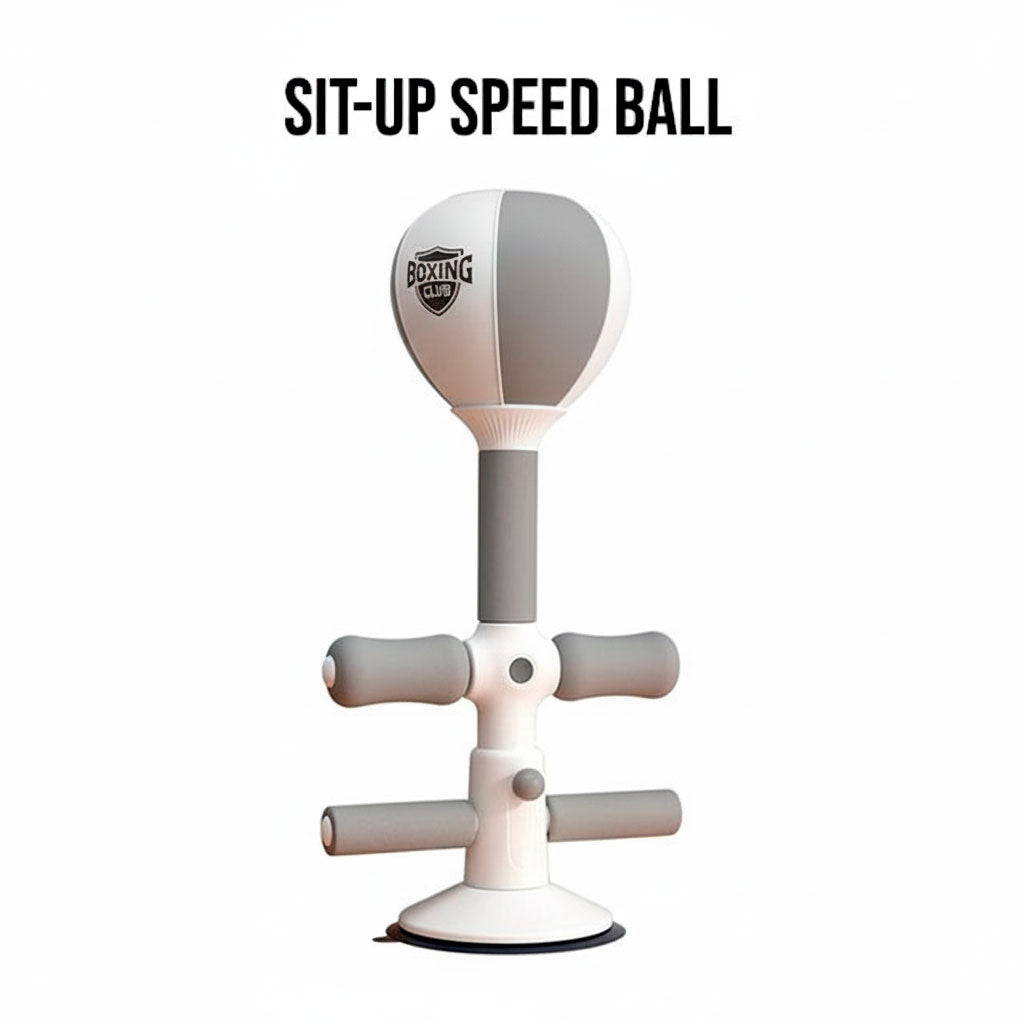 2‑in‑1 Sit‑Up & Boxing Reflex Trainer – Core & Reflex Training