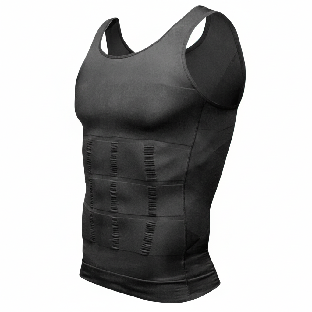 Men’s Compression Shapewear Tank Top – Slim Base Layer