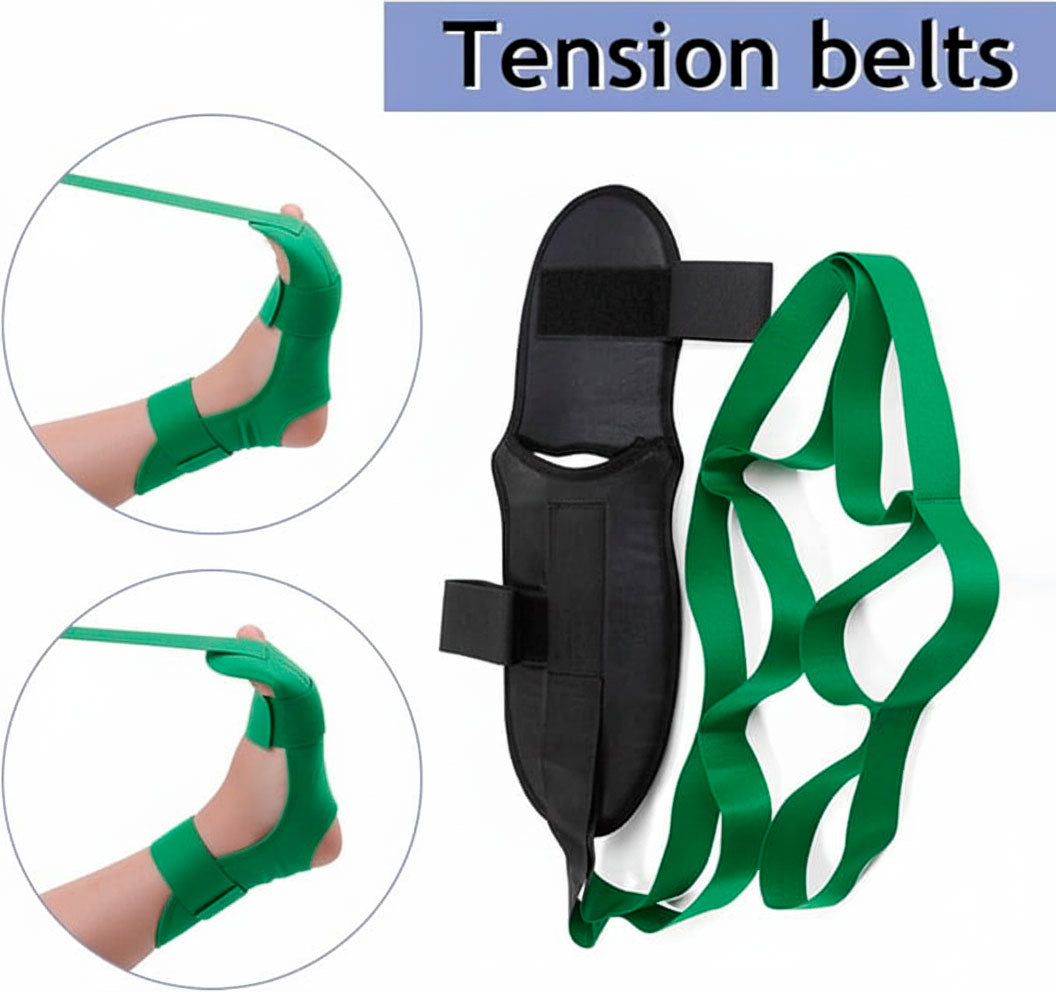 Flexibility Leg Stretcher Strap with Door Anchor
